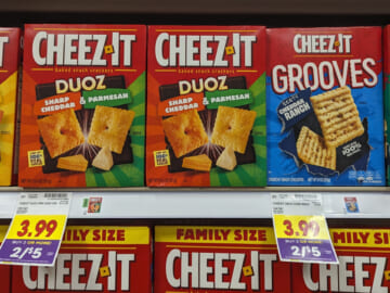 Cheez-It Crackers As Low As $2 At Kroger