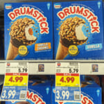 Pick Up Nestle Drumstick Cones 4-Count Boxes For Just $3.99 At Kroger
