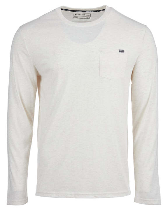 Eddie Bauer Men's Jersey Crew for $26 for 2 + free shipping w/ $75