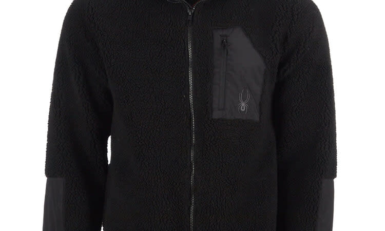 Spyder Men's Sherpa Militant Jacket for $25 + free shipping w/ $75