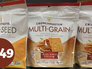 $1.49 Crunchmaster Crackers | Kroger Mega Event