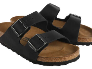 Birkenstock Women's Arizona Oiled Leather Sandals for $90 + free shipping
