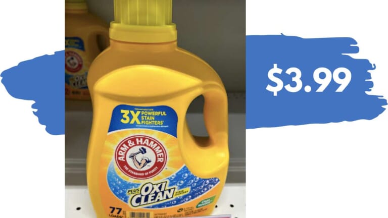 $3.99 Arm & Hammer Liquid Laundry Detergent at Publix