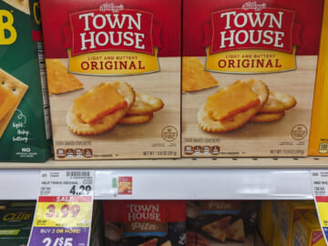 Kellogg’s Town House Crackers As Low As $2 At Kroger (Regular Price $4.29)