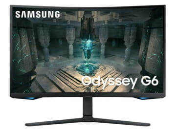 Samsung 27" Odyssey G65B QHD 240Hz Gaming Monitor for $300 + free shipping