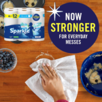 Sparkle 6 Double Rolls Pick-A-Size 2-Ply Paper Towels as low as $6.19 Shipped Free (Reg. $11.59) – $1.03/110-Sheet Double Roll – 6 Double Rolls = 12 Regular Rolls