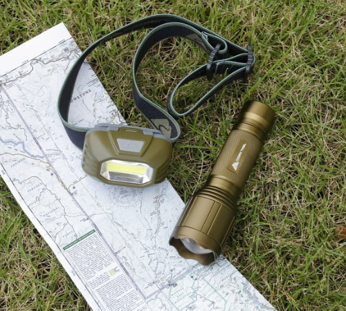Ozark Trail LED 200 Lumens Headlamp and Flashlight $3.66 (Reg. $11.58)