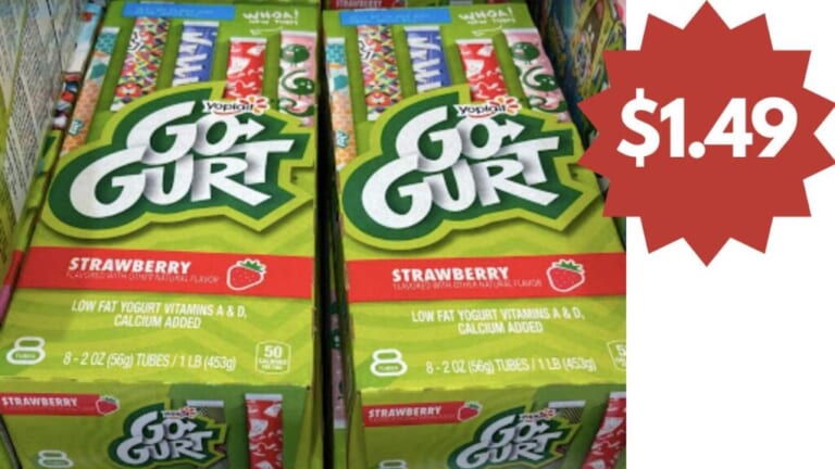$1.49 Yoplait Go-Gurt 8-Packs | Kroger Mega Deal
