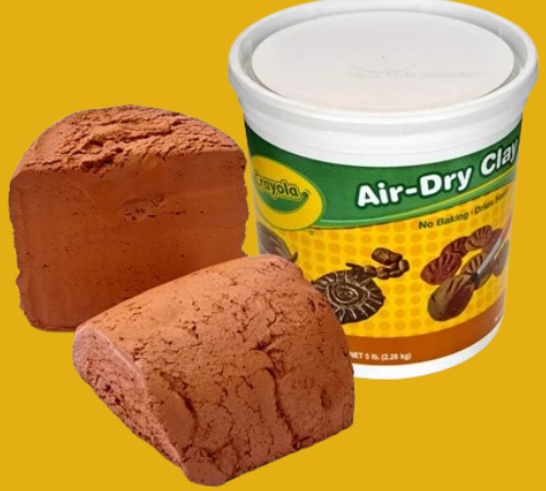 Crayola Terra Cotta Air-Dry Clay, 5-Lb $4.83 (Reg. $18.70)