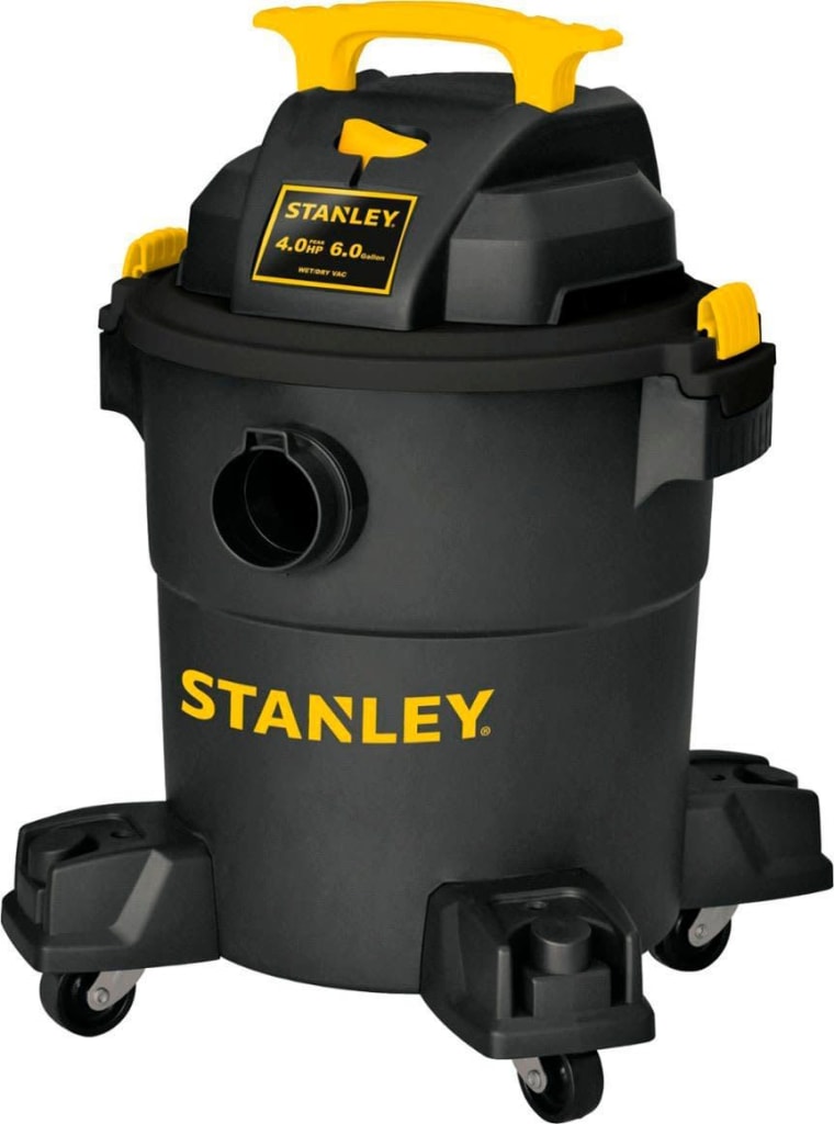 Stanley Tools Stanley 6-Gallon 4-Horsepower Wet/Dry Vacuum for $45 + free shipping