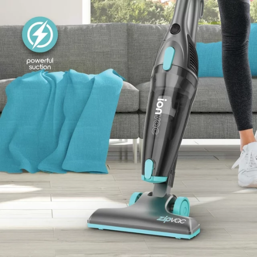 IonVac ZipVac 3-in-1 Upright Handheld Corded Stick Vacuum $24.17 (Reg $40)