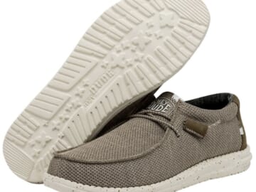 Hey Dude coupon: Up to 56% off + extra 25% off + free shipping w/ $60