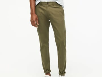 J. Crew Factory Men's Pants Clearance: Up to 29% off + extra 70% off + free shipping