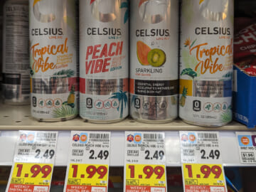 Celsius Energy Drinks As Low As $1.49 at Kroger