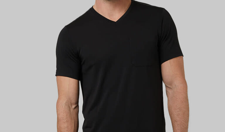 32 Degrees Men's Everyday V-Neck Pocket T-Shirt for $25 for 5 + free shipping