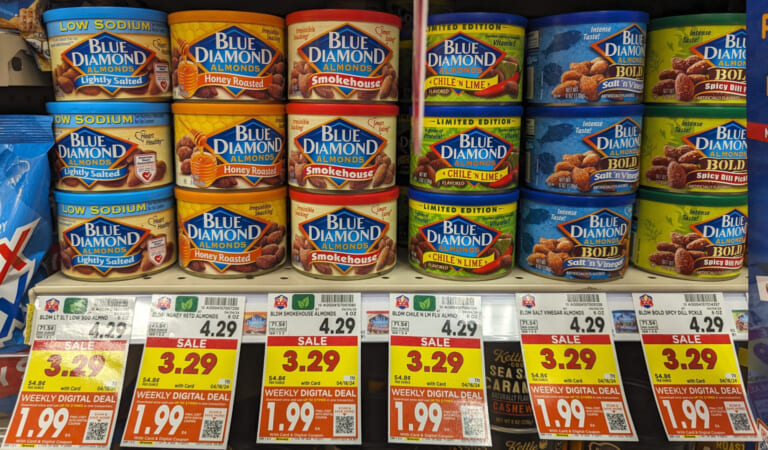 Blue Diamond Almonds As Low As $1.99 At Kroger