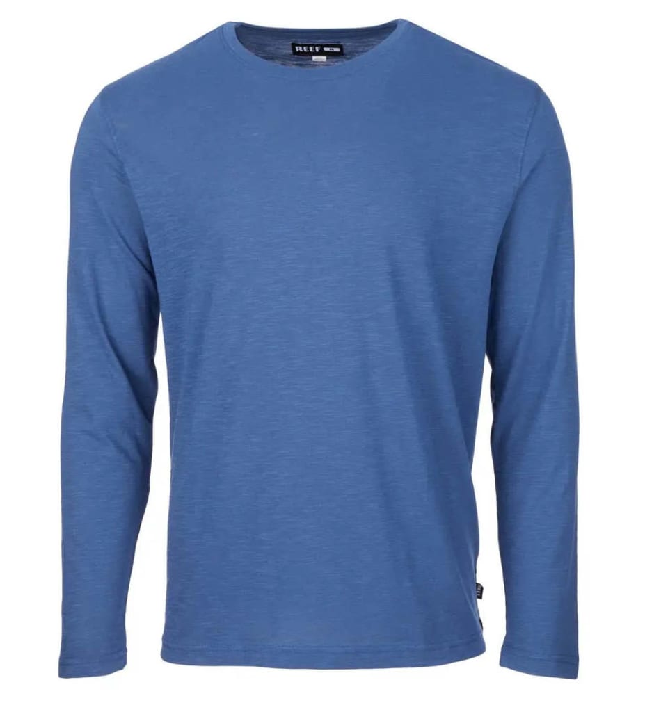 Reef Men's Zack Long Sleeve Shirt for $10 + free shipping w/ $75