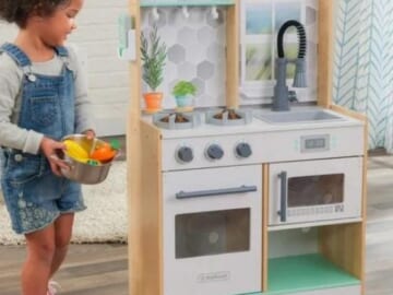 KidKraft Let’s Cook Wooden Play Kitchen $44.76 Shipped Free (Reg. $72) – with Lights & Sounds