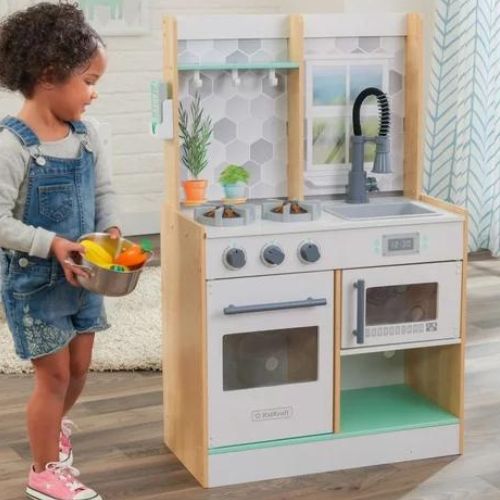 KidKraft Let’s Cook Wooden Play Kitchen $44.76 Shipped Free (Reg. $72) – with Lights & Sounds