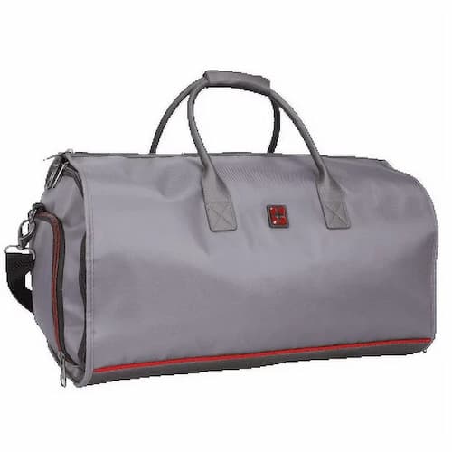 Swiss Tech 2 in 1 Travel Duffel Weekender, Solid Gray