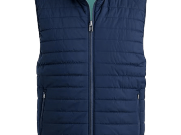 J.Crew Factory Men's Reversible Vest for $35 + free shipping w/ $99