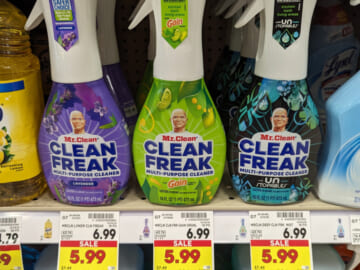 Mr. Clean Multipurpose or Clean Freak As Low As $2.99 At Kroger (Regular Price $6.99)