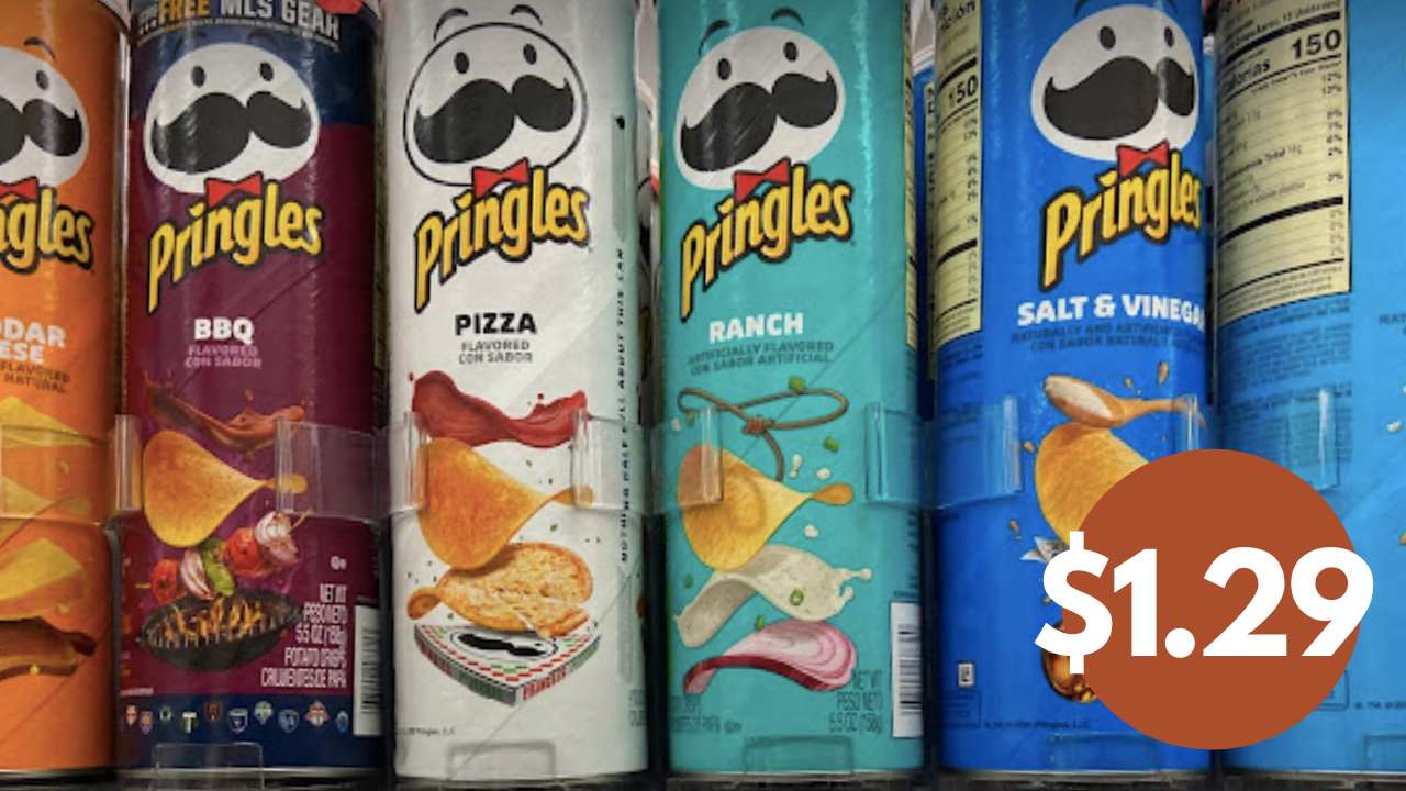 Get Pringles Chips for $1.29 | Kroger Mega Deal