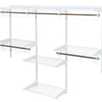 Costway Wall-Mounted Adjustable Closet Organizer for $95 + free shipping