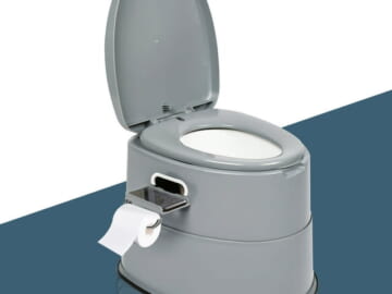 ASJ Portable Camping Toilet for $43 + free shipping