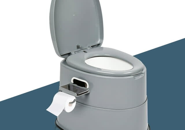 ASJ Portable Camping Toilet for $43 + free shipping