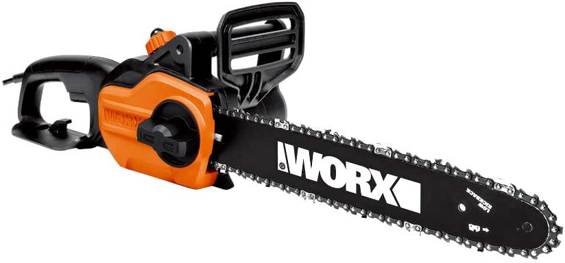 Worx 14" 8A Corded Electric Chainsaw w/ Auto-Tension for $47 + free shipping