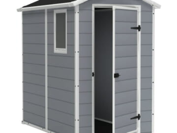 Keter Manor 4x6-Foot Storage Shed Kit for $375 + free shipping