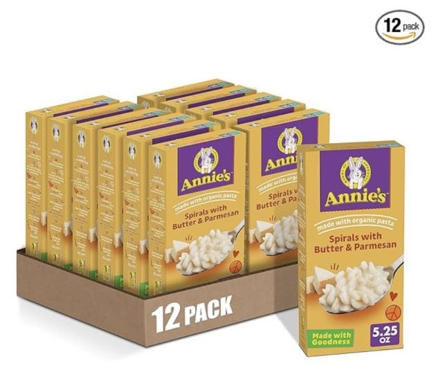 Annie’s Butter and Parmesan Spirals Macaroni & Cheese
