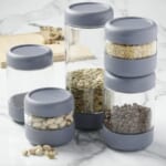 Anchor Hocking SecureLock Revolution Clear Glass Canister Set, 5 Piece Set