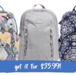 Vera Bradley Large Essential Backpack Only $35.99 (reg. $159)