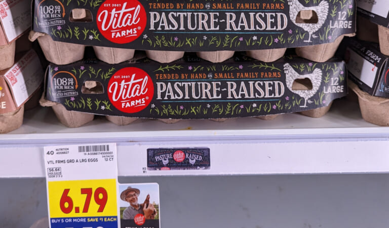 Get Vital Farms Eggs As Low As $4.04 (Regular Price $6.79)