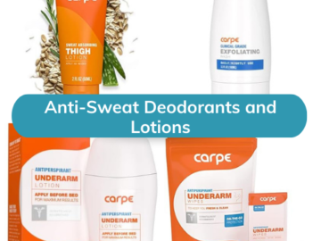 Today Only! Anti-Sweat Deodorants and Lotions from $11.21 (Reg. $14.95+)