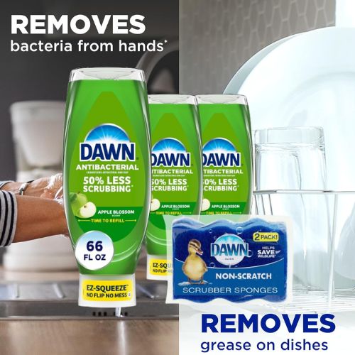 Dawn EZ-Squeeze Dish Soap 3-Pack with 2 Sponges as low as $10.05 Shipped Free (Reg. $16)