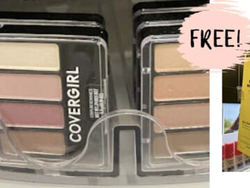 3 FREE + Profit CoverGirl Eye Enhancer Shadow Kits at CVS!