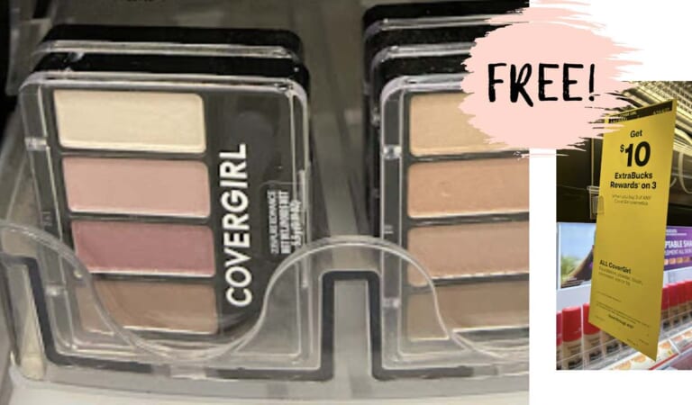 3 FREE + Profit CoverGirl Eye Enhancer Shadow Kits at CVS!