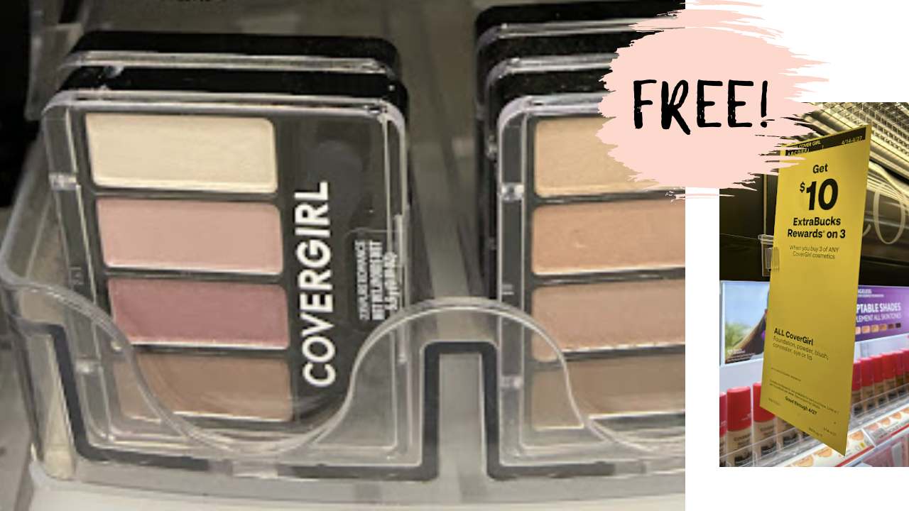 3 FREE + Profit CoverGirl Eye Enhancer Shadow Kits at CVS!