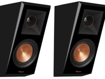 Klipsch Reference Premiere RP-500SA 2-Way Dolby Atmos Surround Speakers 2-Pack for $249 + free shipping