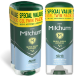 Mitchum Triple Odor Defense Antiperspirant Deodorant Stick for Men, 2-Pack as low as $3.77 After Coupon (Reg. $6.28) + Free Shipping – $1.88/Stick, With 48-Hour Protection