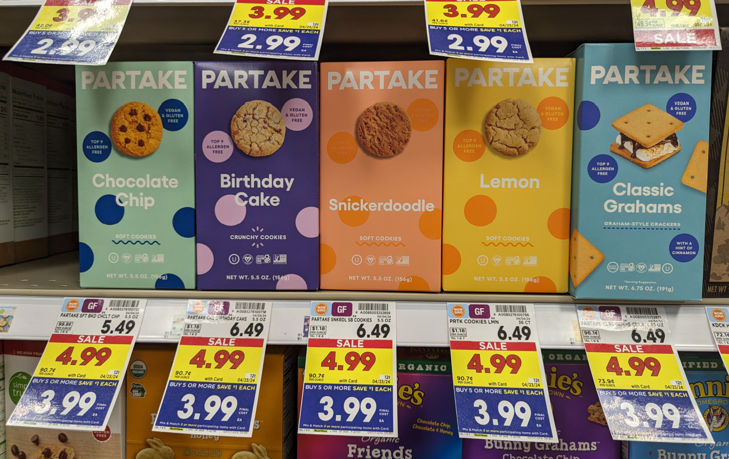 Get Partake Cookies As Low As $1.99 At Kroger (Regular Price $6.49)