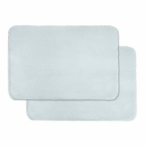 Mainstays 2-Piece Faux Fur Memory Foam Bath Rugs