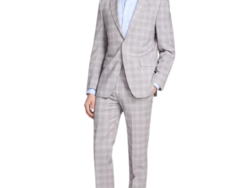 Men's Suits at Macy's: At least 40% off + extra 30% off + free shipping w/ $25