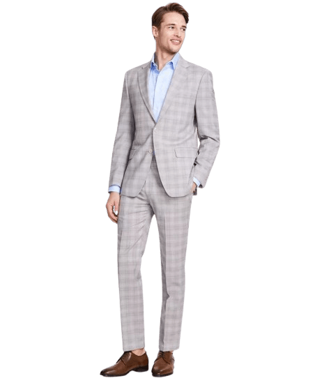 Men's Suits at Macy's: At least 40% off + extra 30% off + free shipping w/ $25