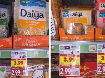 Daiya Cheese Alternative Shreds Or Slices Just $2.99 At Kroger (Regular Price $4.49)