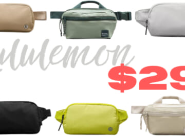 Lululemon | Select Belt Bags on Sale up to 50% off