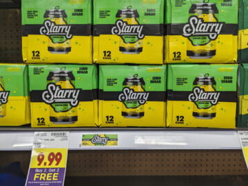 Get Starry Lemon Lime Soda 12-Packs As Low As $4 At Kroger (Regular Price $9.99)